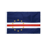 Kap Verde Hissfahne VA Ösen 60 x 90 cm