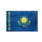 Kazakhstan Grommet Flag PRO 2x3 ft