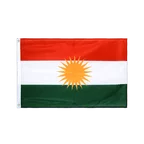 Kurdistan Hissfahne VA Ösen 60 x 90 cm