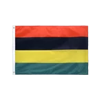 Mauritius Hissfahne VA Ösen 60 x 90 cm