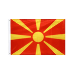 Mazedonien Hissfahne VA Ösen 60 x 90 cm