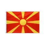 Mazedonien Hissfahne VA Ösen 60 x 90 cm
