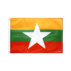 Myanmar Hissfahne VA Ösen 60 x 90 cm