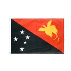 Papua Neuguinea Hissfahne VA Ösen 60 x 90 cm