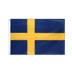 Schweden Hissfahne VA Ösen 60 x 90 cm