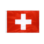 Schweiz Hissfahne VA Ösen 60 x 90 cm