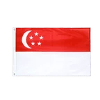 Singapur Hissfahne VA Ösen 60 x 90 cm