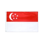 Singapore Grommet Flag PRO 2x3 ft