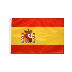 Spanien mit Wappen - Hissfahne VA Ösen 60 x 90 cm