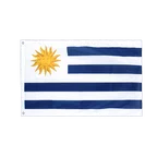 Uruguay Hissfahne VA Ösen 60 x 90 cm