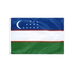 Usbekistan Hissfahne VA Ösen 60 x 90 cm