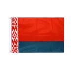 Weißrussland Hissfahne VA Ösen 60 x 90 cm