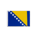 Minifahne Bosnien Herzegowina - 15 x 22 cm