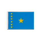Demokratische Republik Kongo alt Minifahne 15 x 22 cm