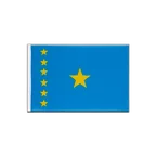 Demokratische Republik Kongo alt Minifahne 15 x 22 cm