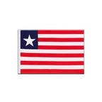 Liberia Minifahne 15 x 22 cm