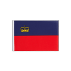Minifahne Liechtenstein - 15 x 22 cm