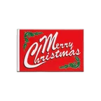 Merry Christmas Minifahne 15 x 22 cm