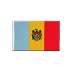 Minifahne Moldawien - 15 x 22 cm