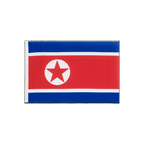 Nordkorea Minifahne 15 x 22 cm