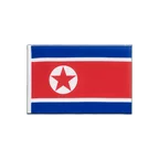 Nordkorea Minifahne 15 x 22 cm