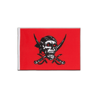Pirat Rotes Tuch Minifahne 15 x 22 cm