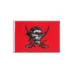 Pirate on red shawl Little Flag 6x9"