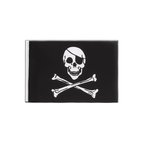 Pirat Skull and Bones Minifahne 15 x 22 cm