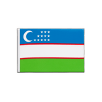 Usbekistan Minifahne 15 x 22 cm