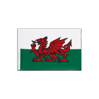 Wales Minifahne 15 x 22 cm