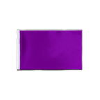 Purple Satin Flag 6x9"