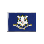 Connecticut Satin Flag 6x9"