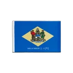 Drapeau en satin Delaware 15 x 22 cm