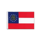 Georgia Satin Flagge 15 x 22 cm