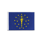 Indiana Satin Flag 6x9"