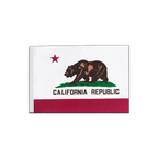Kalifornien Satin Flagge 15 x 22 cm