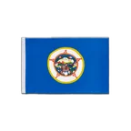 Minnesota Satin Flagge 15 x 22 cm