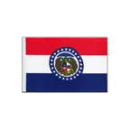 Missouri Satin Flagge 15 x 22 cm