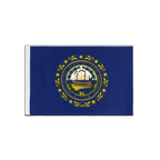 New Hampshire Satin Flagge 15 x 22 cm