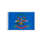 North Dakota Satin Flagge 15 x 22 cm