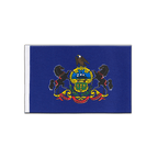 Pennsylvania Satin Flagge 15 x 22 cm