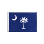 South Carolina Satin Flagge 15 x 22 cm