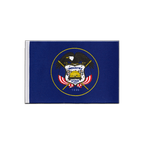Utah Satin Flagge 15 x 22 cm