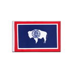 Wyoming Satin Flagge 15 x 22 cm