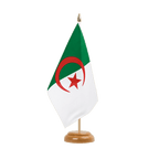 Algerien Holz Tischflagge 15 x 22 cm