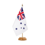 Australien Royal Australian Navy Holz Tischflagge 15 x 22 cm