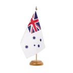 Holz Tischflagge Australien Royal Australian Navy 15 x 22 cm