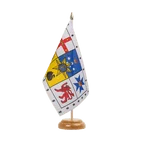 Holz Tischflagge Australien Royal Standard 15 x 22 cm