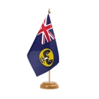 Australia South Table Flag 6x9", wooden