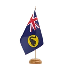 Holz Tischflagge Australien Western 15 x 22 cm